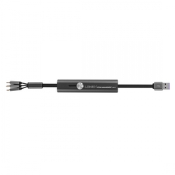 3v1 USB-A > USB-C+Lightning+micro-USB kabel 30cm