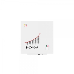 Lakovaná magnetická psací tabule 100x100