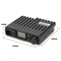 CB Radio Mini SQ/ASQ Gain AM/FM Spacetronik CB-27