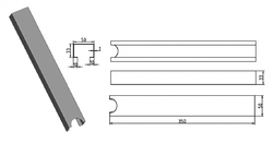 Magnetické vedení kabelu Spacetronik SPK-350