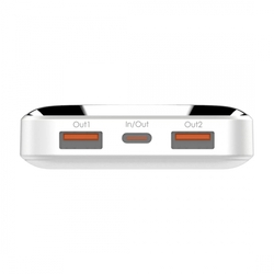 Powerbanka LDNIO 10000 mAh Qi indukční magnet USB-C