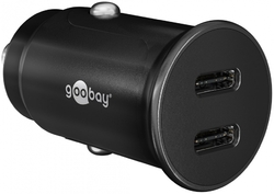 2x USB-C PD 3A 30W autonabíječka Goobay
