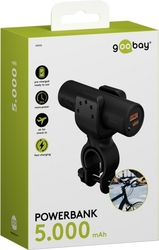 Powerbanka Goobay 5000 mAh pro kolo LED QC PD USB-C