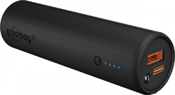 Goobay 5000 mAh Bike Power Bank LED QC PD USB-C