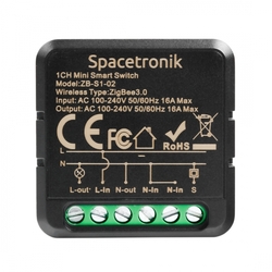 Mini spínač ZigBee Tuya 1 elektrický spínač