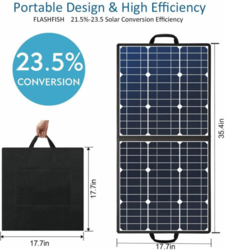 Nabíječka solárních panelů 18V 50W Flashfish S18V50W