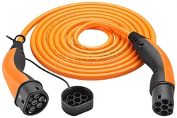 EV HELIX Type 2 LAPP kabel 11kW 20A oranžový 5m