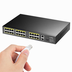 SWITCH PoE+ FS1026PS1 300W 24 + 2x Gigabit SFP CCTV