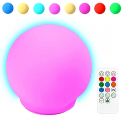 Plovoucí voděodolná RGB lampa USB dálkové ovládání SP-LN02
