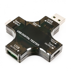 Multifunkční USB tester USB-C Micro USB SP-UT01