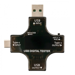 Multifunkční USB tester USB-C Micro USB SP-UT01