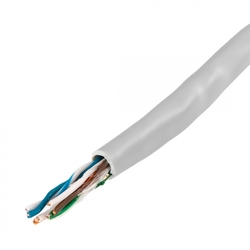 CAT5e U/UTP AWG24 CU PVC kroucený pár OD 5.0 Eca 305m
