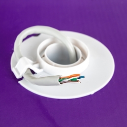 Kroucený pár CAT5e U/UTP AWG24 CU PVC OD 5,0 Eca 305m