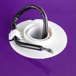 Kroucený pár CAT5e U/UTP AWG24 CU PVC+PE 5.3 Fca 305m