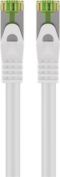 Kabel LAN Patchcord CAT 8.1 GHMT S/FTP, bílý, 3 m
