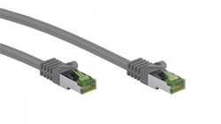 LAN Patchcord CAT 8.1 GHMT S/FTP kabel, šedý 2m