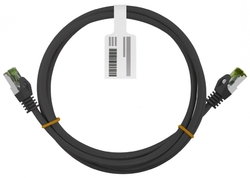 LAN kabel Patchcord CAT 8.1 GHMT S/FTP černý 1m