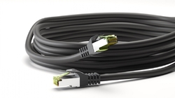 LAN kabel Patchcord CAT 8.1 GHMT S/FTP černý 2m