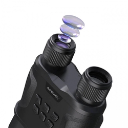 IR dalekohled pro noční vidění s 4-12x IPX4 zoom kamerou