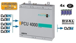 Stanice POLYTRON PCU 4121 4xS2 / T2 / C pro 8xDVB-T CI