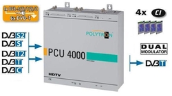 POLYTRON PCU 4121 4xS2/T2/C stanice na 8xDVB-T CI