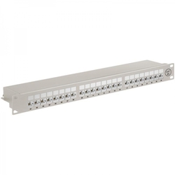 Patch panel FTP CAT 6A Stíněný 24portový Goobay