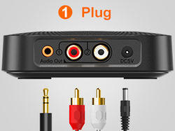 B06S Plus Bluetooth 5.2 aptX audio přijímač 30m 
