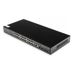 SWITCH 24x LAN řízený Layer 3 4x SFP 10G L3