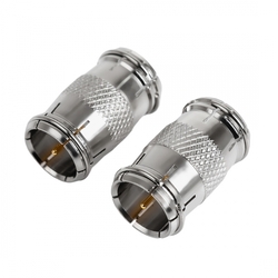 Adaptér F plug - F plug "fast" TV-FF03 50 ks