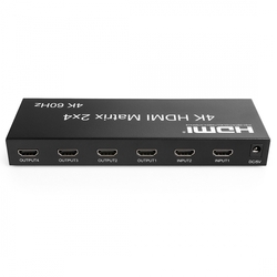 Matrix HDMI 2/4 Spacetronik SPH-M24 V2 4K 60Hz