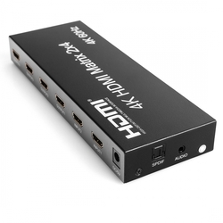 Matrix HDMI 2/4 Spacetronik SPH-M24 V2 4K 60Hz