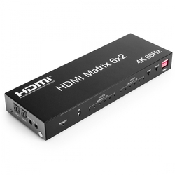 Matrix HDMI 6/2 Spacetronik SPH-M620 4K 60Hz