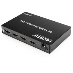 HDMI 4/1 slučovač Spacetronik SPH-S410 4K 60Hz