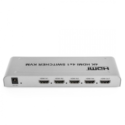 HDMI 4/1 slučovač Spacetronik SPH-S411 KVM