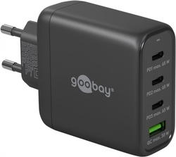 3x USB-C USB 68W nabíječka Goobay BLACK