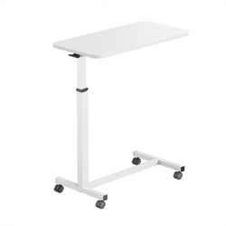 Buddy 02 Lite polohovací stůl na kolečkách, bílý