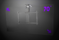 Elektrický stropní TV držák SPE-T30S Tuya Smart