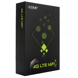 Mobilní router Edup EP-D523 SIM 4G LTE Wi-Fi 4 LCD