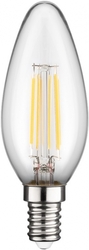 Žárovka LED FILAMENT 4W E14 2700K Svíčka Goobay E