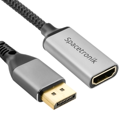 DP HDMI 4K 60Hz adaptér Spacetronik KDH-SPA002 0.2