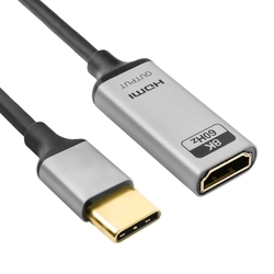 USB-C 3.1 HDMI 8K adaptér Spacetronik 0,2m