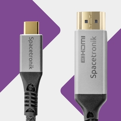 USB-C 3.1 HDMI 4K kabel Spacetronik KCH-SPA020 2m