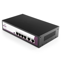 SWITCH 6portový 100Mbps POE 65W SP-SF1006P