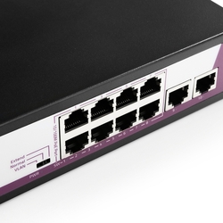 SWITCH 10portový 100Mbps POE 120W SP-SF1010P