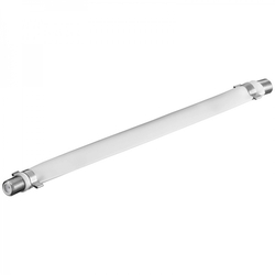 Průchodka okenní antény, plochá, zásuvka 2xF 20cm