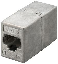 Modulární kabelový konektor CAT6 BARREL gn-gn Goobay