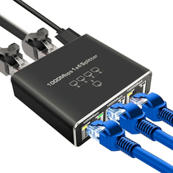 Rozbočovač RJ45 1 až 4 Ethernet SP-SG104 Gigabit