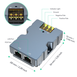 PoE napájecí adaptér Starlink Spacetronik SP-LC34