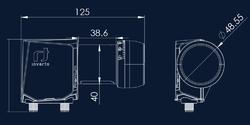 LNB Twin Inwerto Premium Universal 40mm PLL