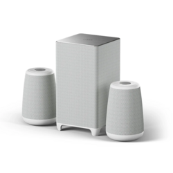 Sada reproduktorů Homatics Sound & Sound 2.1 BT WHT